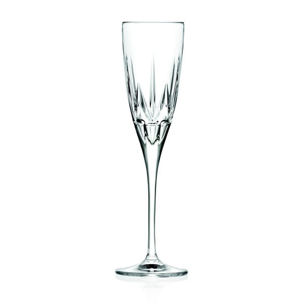 Zestaw 6 kieliszków do szampana RCR Cristalleria Italiana Caterina