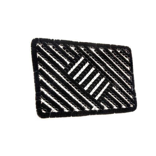 Wycieraczka z włókna kokosowego 45x75 cm Coco Black – Hanse Home-image-2