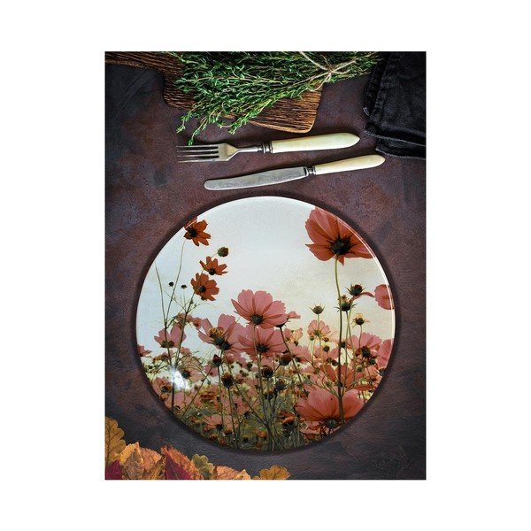 Talerz ceramiczny Keramika Poppies, ⌀ 25 cm-image-1