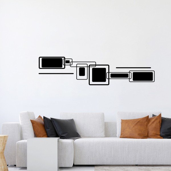 Naklejka Ambiance Rectangular Designs-image-1