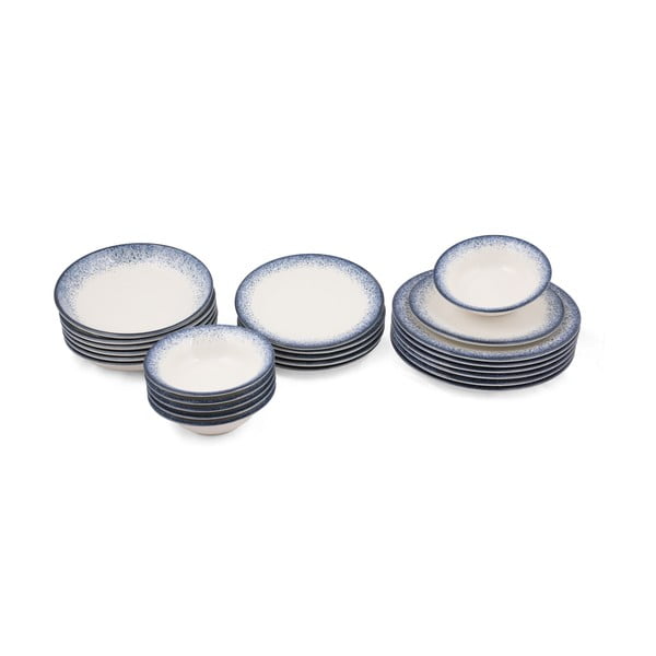 24-częściowy zestaw talerzy porcelanowych Kutahya Hurgo-image-2