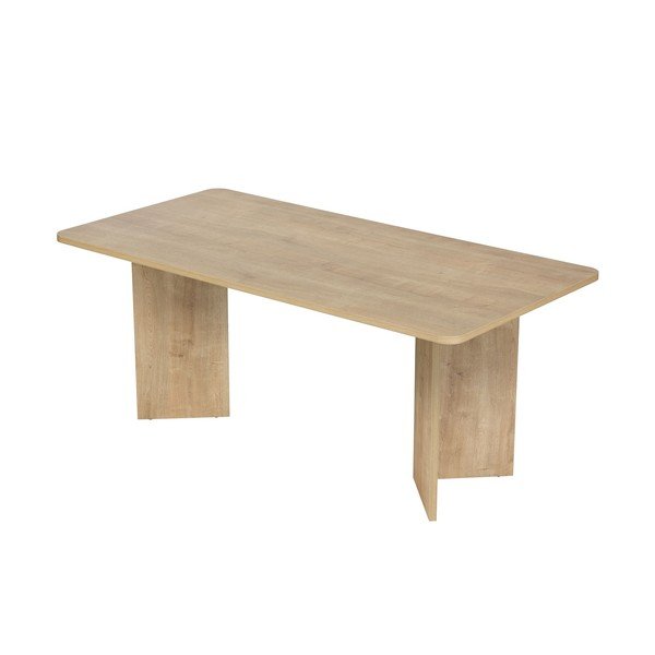 Stół w dekorze dębu 90x180 cm Linza – Kalune Design-image-3