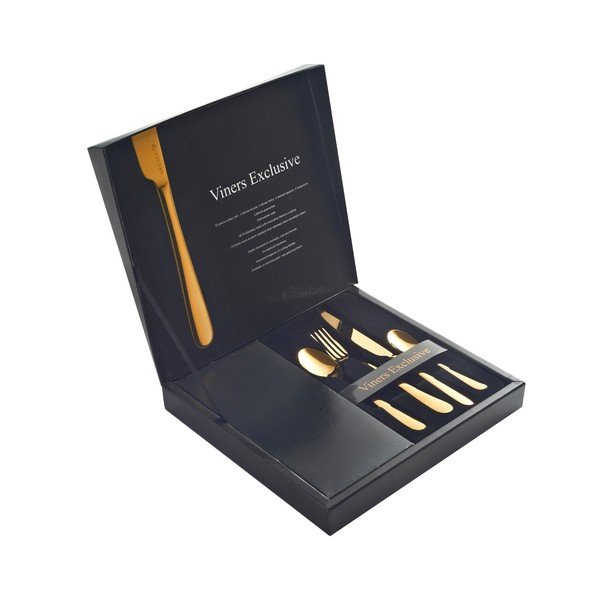 Zestaw
  sztućców Gold Tutanium, 16 szt.-image-1