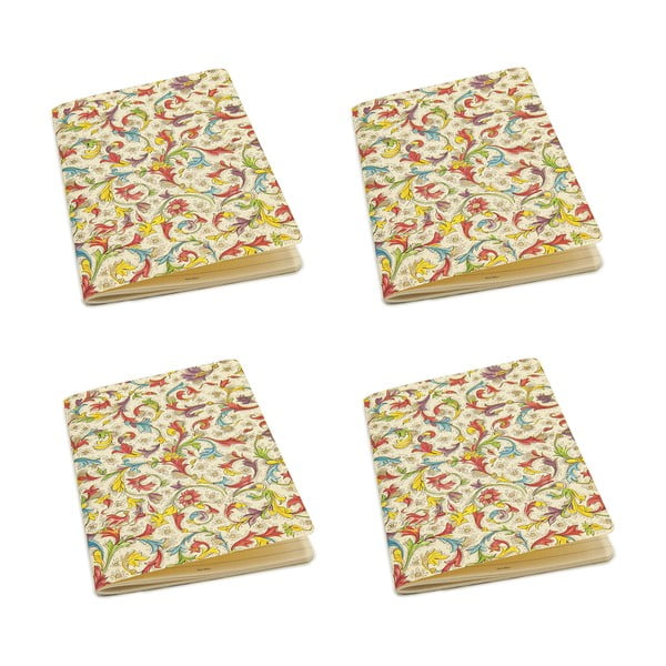 Zeszyty zestaw 192 str. w formacie A6 4 szt. Florentia – Kartos-image-2