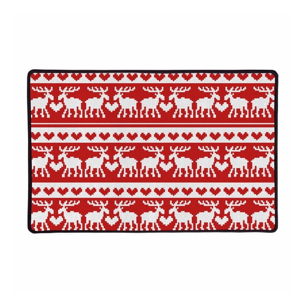 Wielofunkcyjny dywan Butter Kings Red Reindeer, 60x90 cm