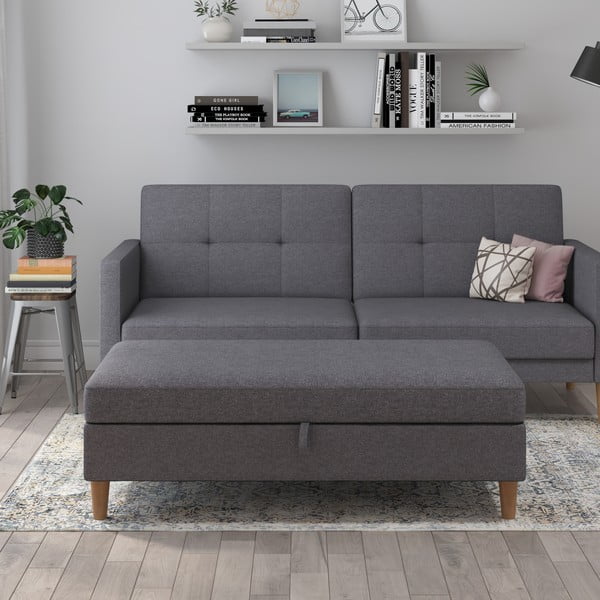 Szary podnóżek Lilly – Støraa-image-1