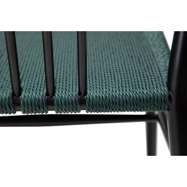 Czarno-turkusowe krzesło Sava – DAN-FORM Denmark-image-1