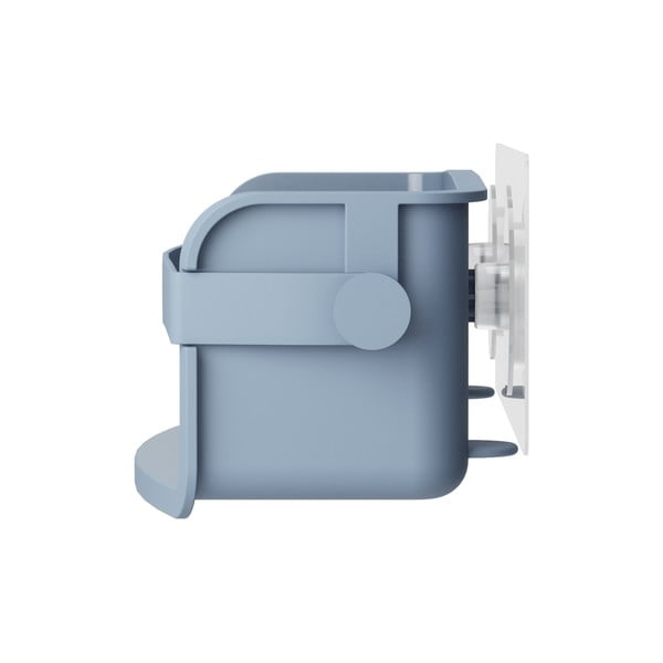 Niebieska półka łazienkowa bez wiercenia z plastiku z recyklingu Flex – Umbra-image-4