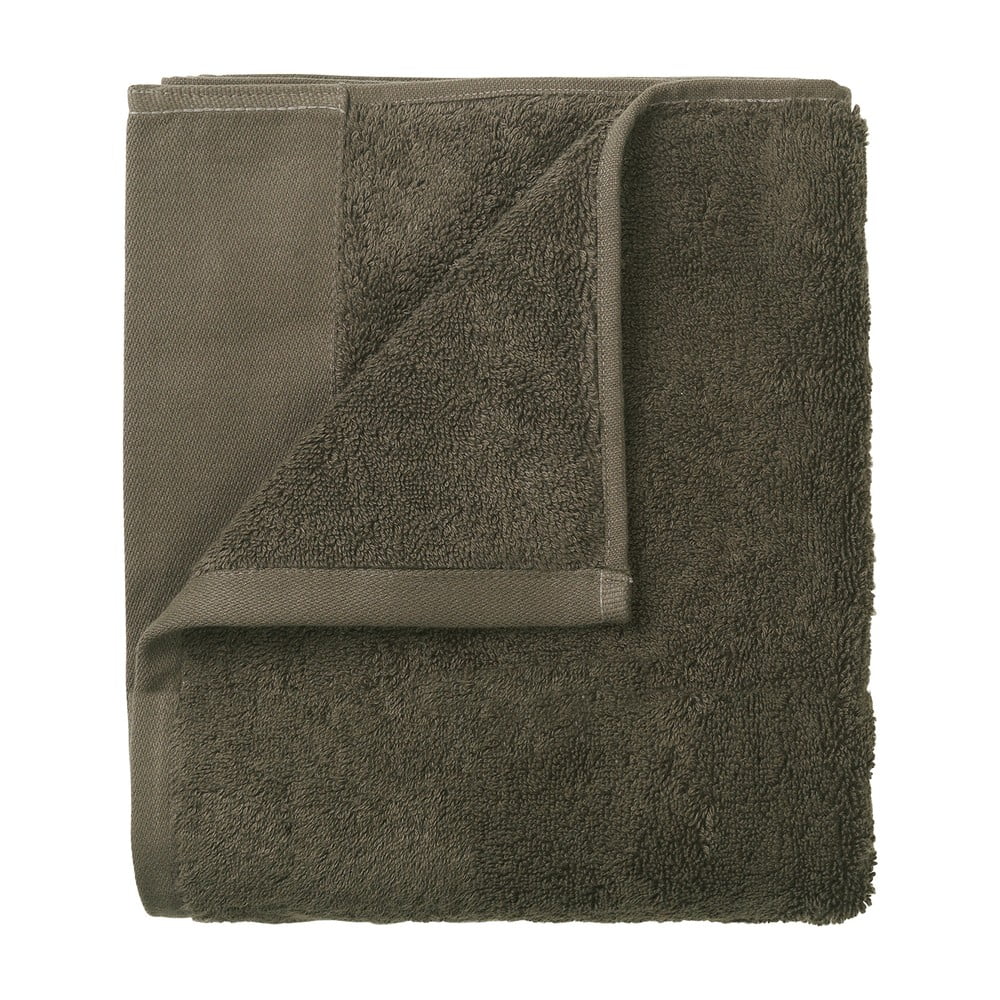 Zestaw 4 zielonych ręczników Blomus, 30x30 cm