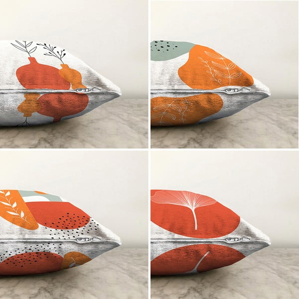 Zestaw 4 poszewek na poduszki Minimalist Cushion Covers Glam, 55x55 cm-image-1