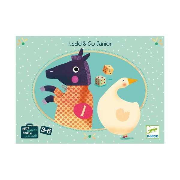 Gra planszowa Nomad Ludo & Co Junior – Djeco-image-2