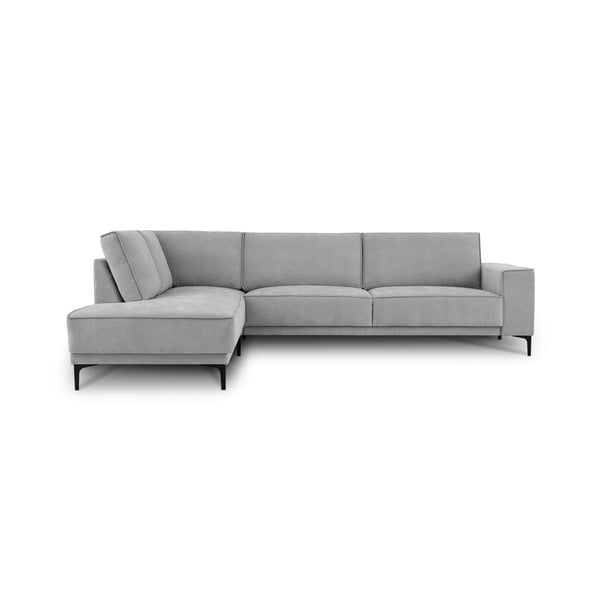 Szary narożnik (lewostronny/w kształcie litery L) Copenhagen – Scandic