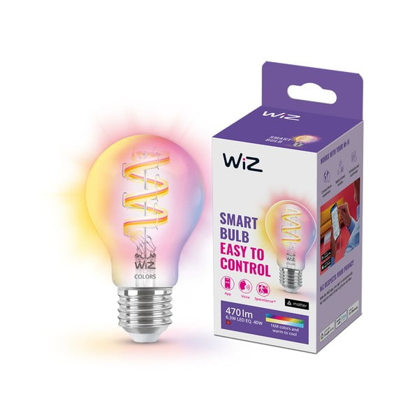 Inteligentna żarówka filamentowa z gwintem E27, 6 W – WiZ