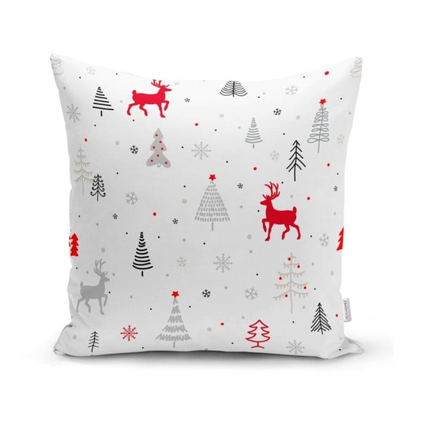 Poszewki na poduszki ze świątecznym motywem zestaw 4 szt. 43x43 cm Snowflakes – Mila Home-image-3