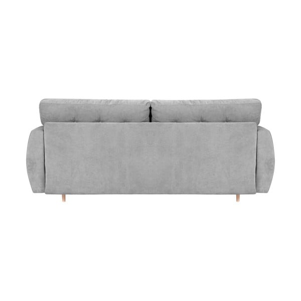 Szara 3-osobowa sofa rozkładana ze schowkiem Cosmopolitan design Amsterdam, 231x98x95 cm-image-1