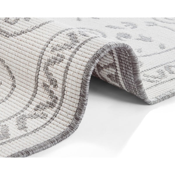 Szaro-kremowy dywan odpowiedni na zewnątrz NORTHRUGS Leyte, 160x230 cm-image-1