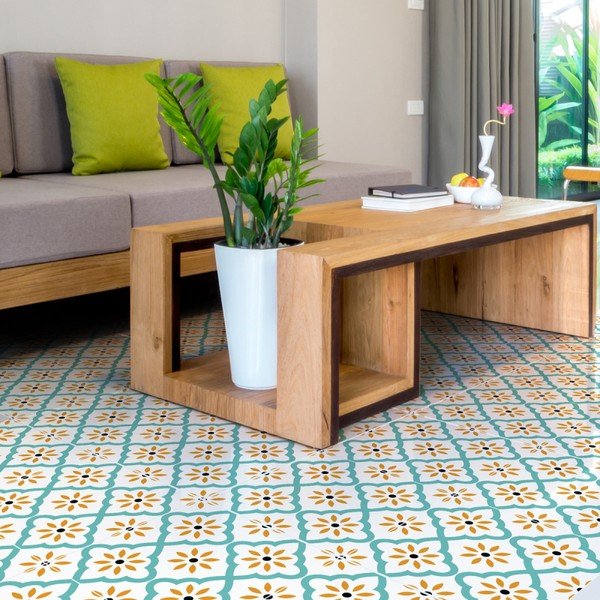 Naklejka na podłogę Ambiance Floor Sticker Marrakech, 40x40 cm-image-3