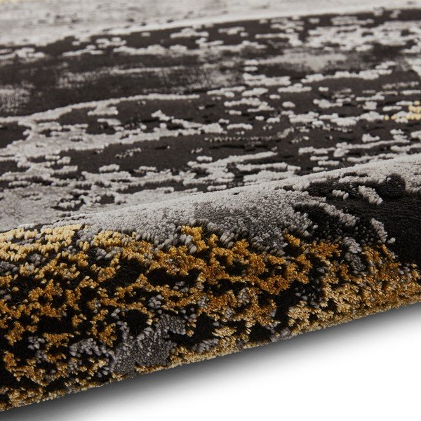 Czarno-złoty dywan 290x200 cm Craft – Think Rugs-image-4
