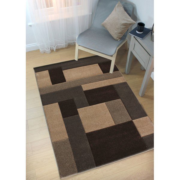 Beżowo-brązowy dywan Flair Rugs Cosmos Beige Brown, 160x230 cm-image-1