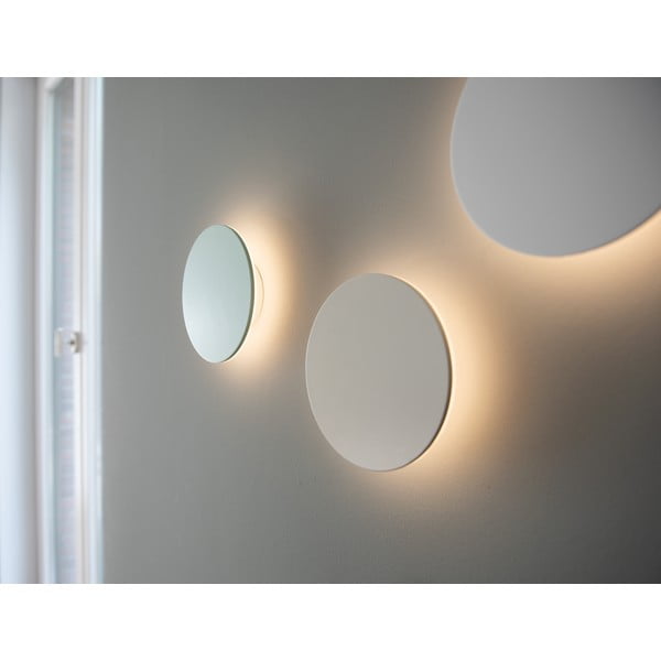 Jasnożółty kinkiet LED z timerem i zdalnym sterowaniem na USB ø 19 cm Dot – Remember-image-3