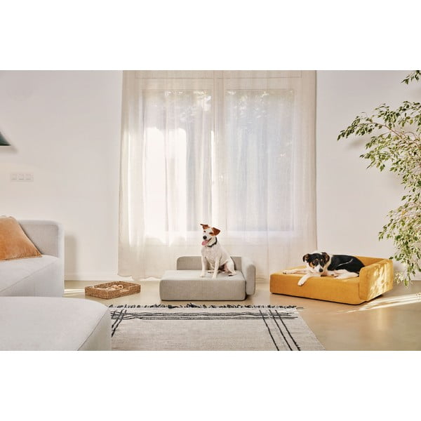 Legowisko dla psa w kolorze musztardowym 96x70 cm Bowie – Kave Home-image-3