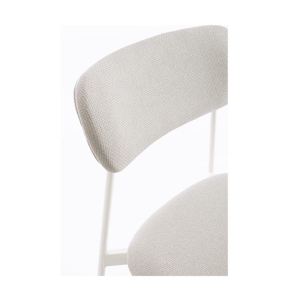Białe tapicerowane krzesło Inka – Yes Everyday-image-1