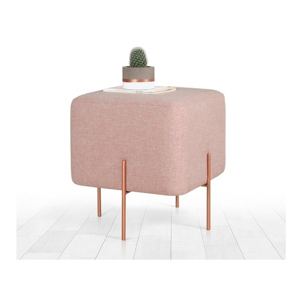 Jasnoróżowy puf Copper – Artie-image-2