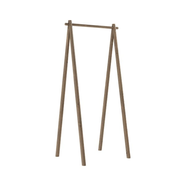 Brązowy stojak na ubrania z drewna sosnowego Hongi – Karup Design-image-3