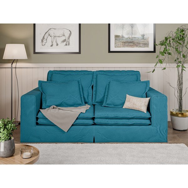 Jasnoniebieska sofa 196 cm Nora – Ropez-image-1