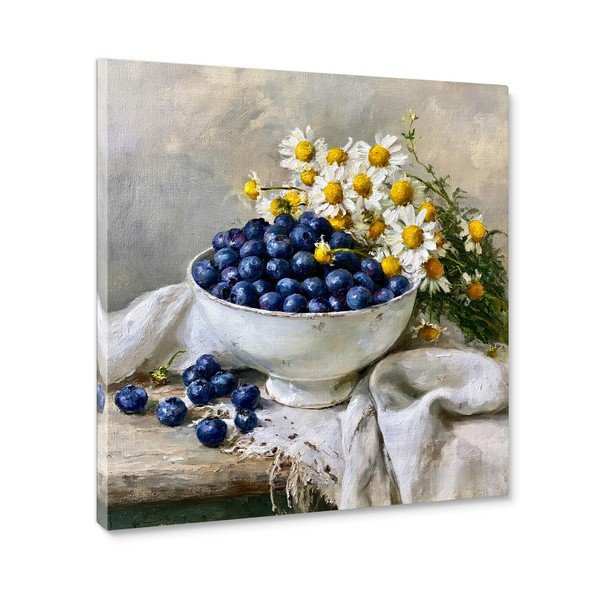 Obraz drukowany na płótnie 32x32 cm Blueberry Bowl – Styler-image-3