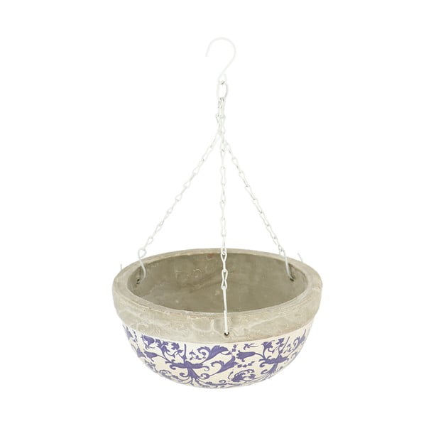 Ceramiczna wisząca i ścienna doniczka ø 25,5 cm – Esschert Design-image-3