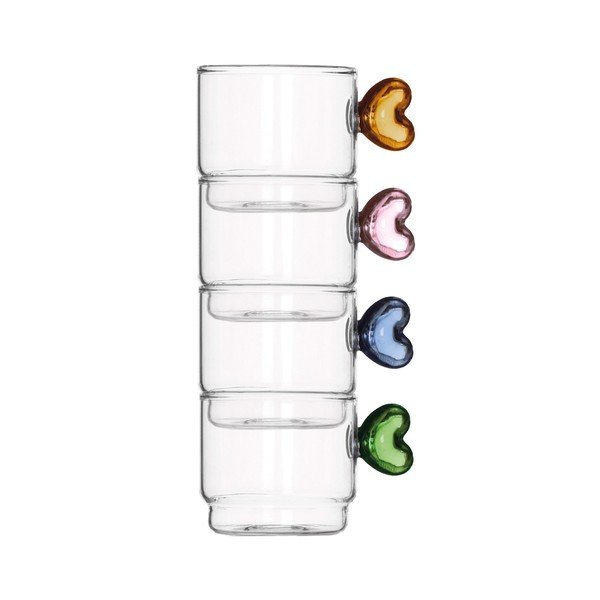 Szklane kubki zestaw 4 szt. 90 ml – Brandani-image-2