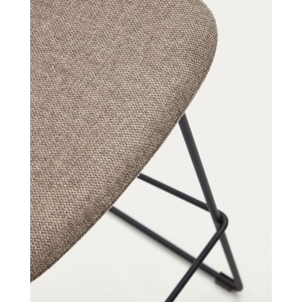 Jasnobrązowy hoker (wysokość siedziska 76 cm) Zahara – Kave Home-image-4