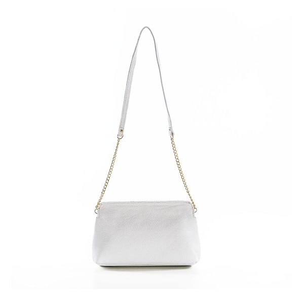 Skórzana torebka Envelope White-image-1
