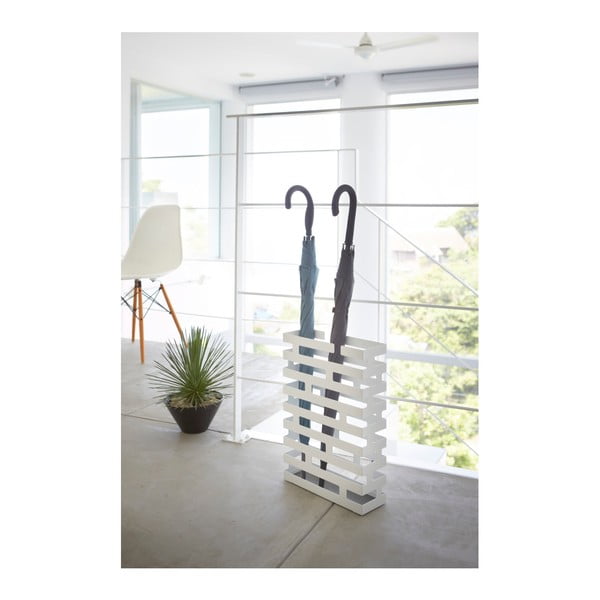 Biały parasolnik YAMAZAKI Brick, szer. 30 cm-image-2