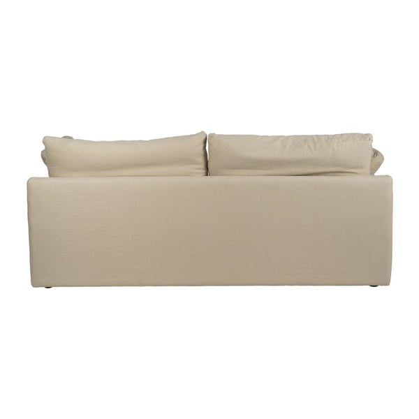 Beżowa lniana sofa 212 cm – Ixia-image-3