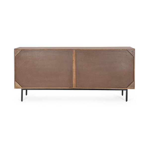 Komoda z litego drewna mango w naturalnym kolorze 170x75x40 cm Tadita – Bizzotto-image-3