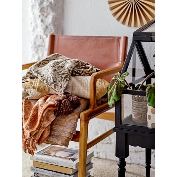 Terakotowa ręcznie wykonana osłonka na doniczkę ø 12 cm Lija – Bloomingville-image-2