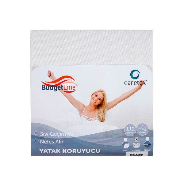 Materiałowy pokrowiec na materac Ecocomfornight Matress Protector, 100x200 cm-image-1