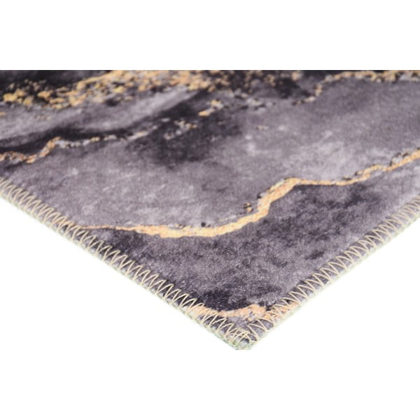 Szary dywan odpowiedni do prania 80x50 cm – Vitaus-image-2