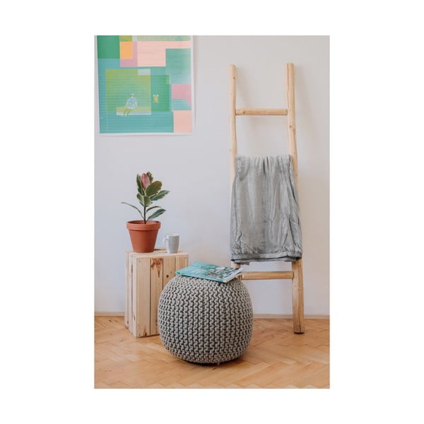 Ciemnoszary puf Bonami Essentials Jagger-image-2