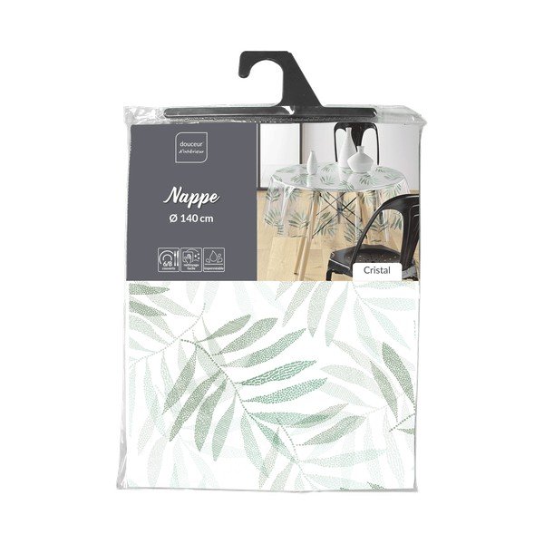 Obrus zmywalny ø 140 cm Verdalis – douceur d'intérieur