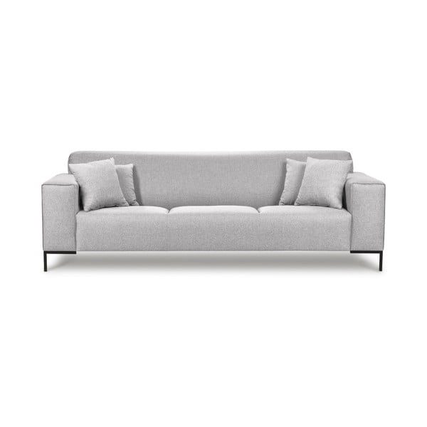 Jasnoszara sofa Cosmopolitan Design Seville, 264 cm