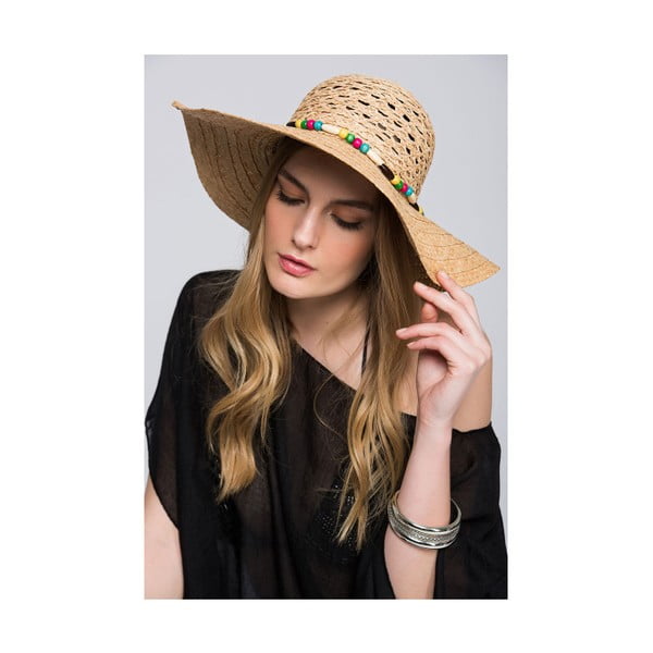 Brązowy kapelusz damski NW Bali