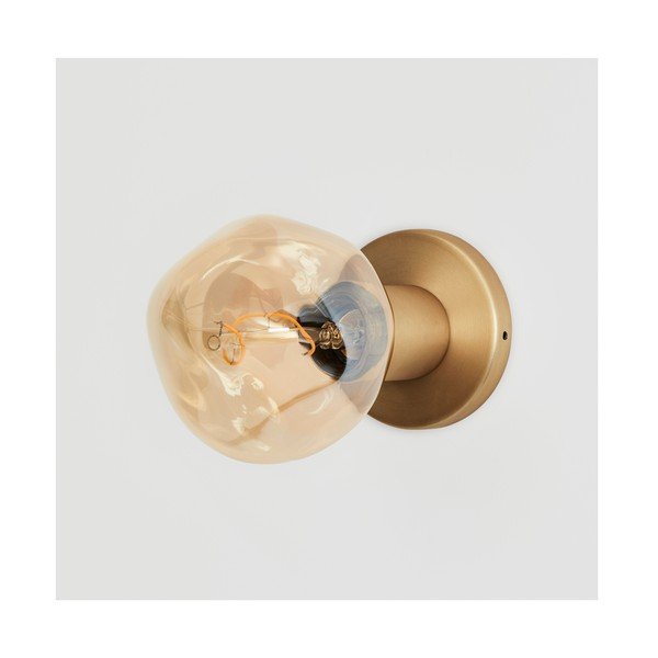 Kinkiet ze ściemniaczem w kolorze brązu bez klosza Lochan – tala-image-3