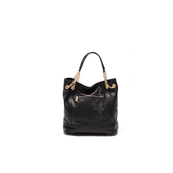 Skórzana torebka Tote 2089 Nero-image-3
