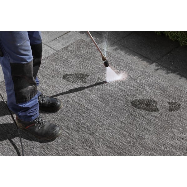 Szary dywan dwustronny NORTHRUGS Miami, 160x230 cm-image-1