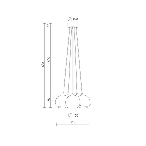 Lampa w kolorze miedzi Sotto Luce MYOO Elementary 5BS-image-2
