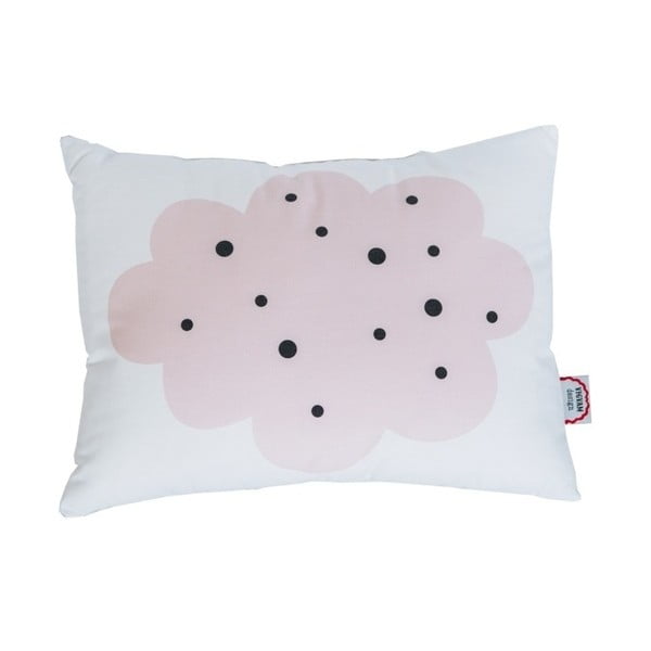 Różowa poduszka VIGVAM Design Cute Cloud