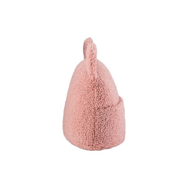 Różowa poduszka na sofę dziecięcą z materiału bouclé Teddy Pouch – Wigiwama-image-1